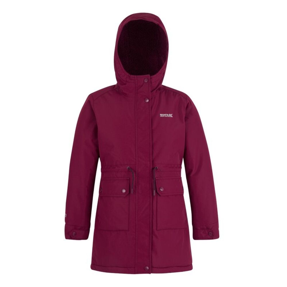 Regatta Childrens/Kids Valenta Waterproof Jacket / Dark Pimento
